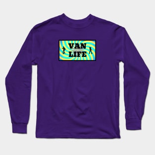 Retro Swirl Van Life Long Sleeve T-Shirt